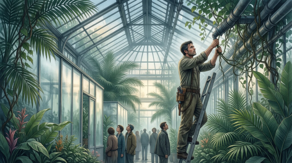 植物園は霧を数えない