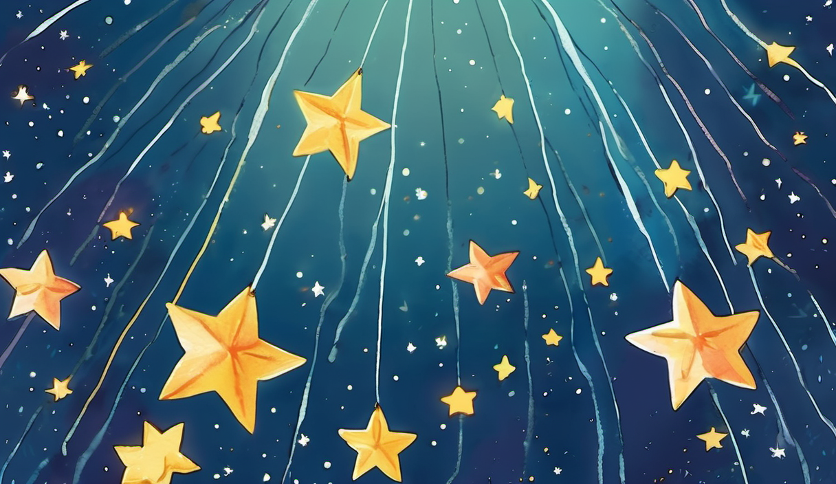 夏の空に、余分な星が降る 挿絵