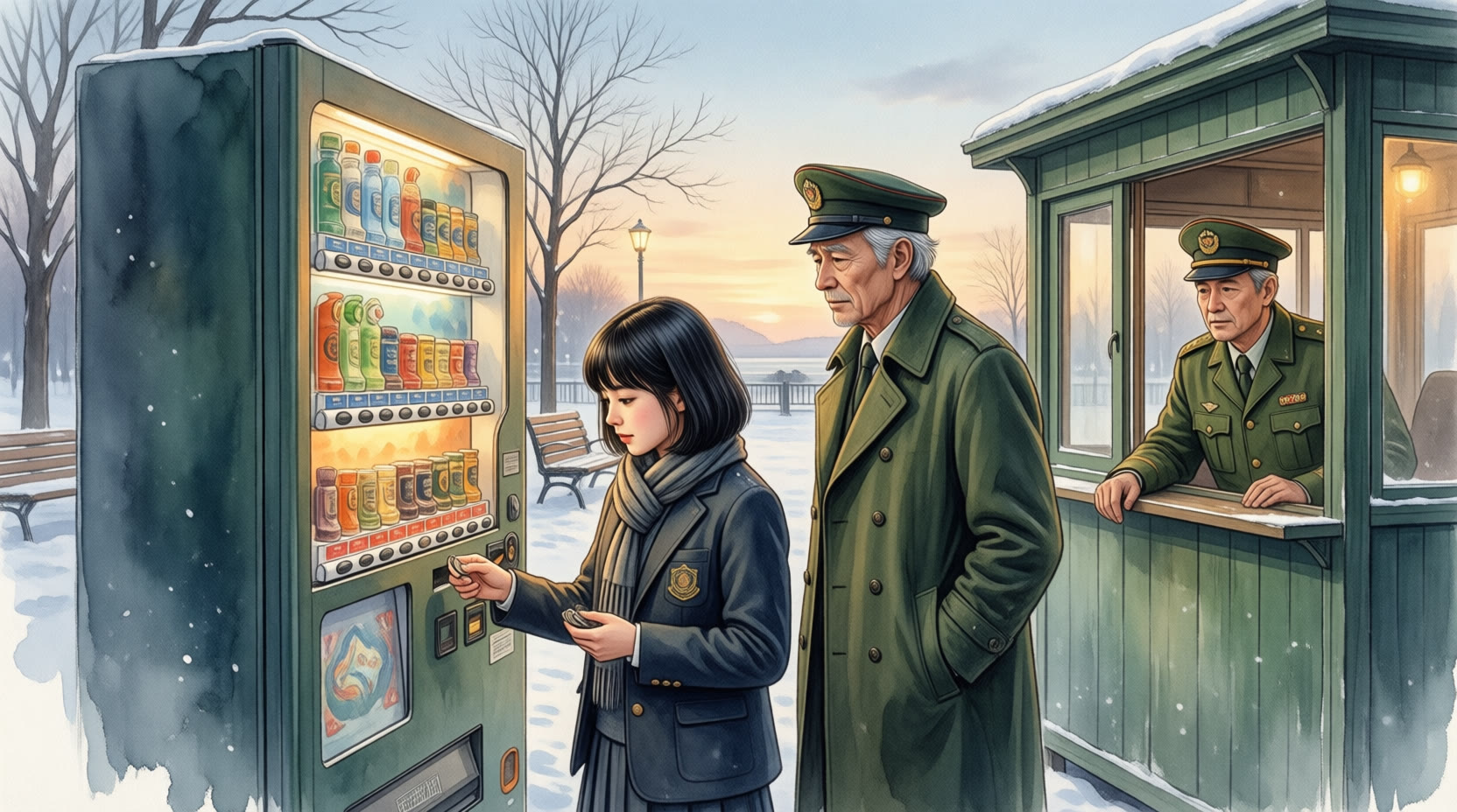 終わりには値段がつく 挿絵