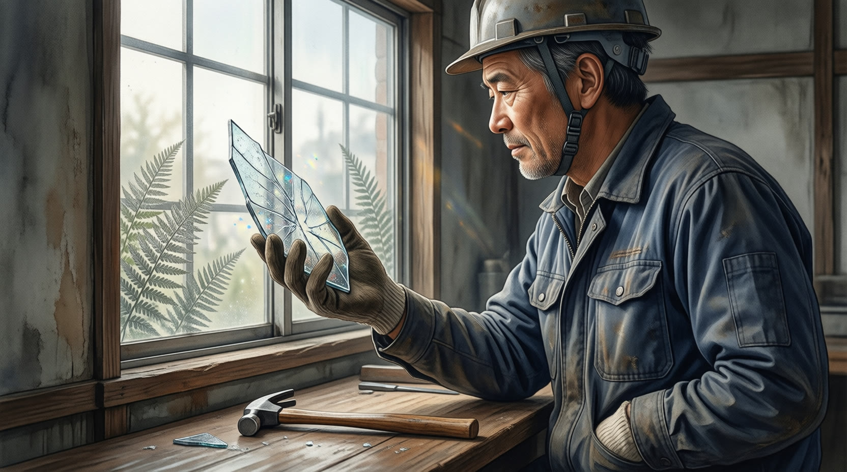 鉄は静かに咲きはじめる 挿絵